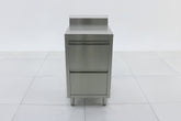 Stainless Steel Cabinet with TWO Pull Out Drawers with splash back (set of two) EZ Stainless Pty Ltd